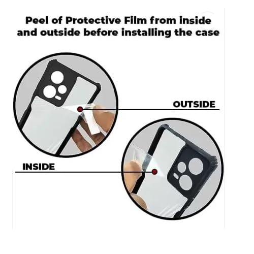 VAKIBO Best Selling Black and Transparent Coloured Made With Soft TPU and Acrylic Back Cover Case With 4 Corner and Camera Protection Suitable for Vivo Y97