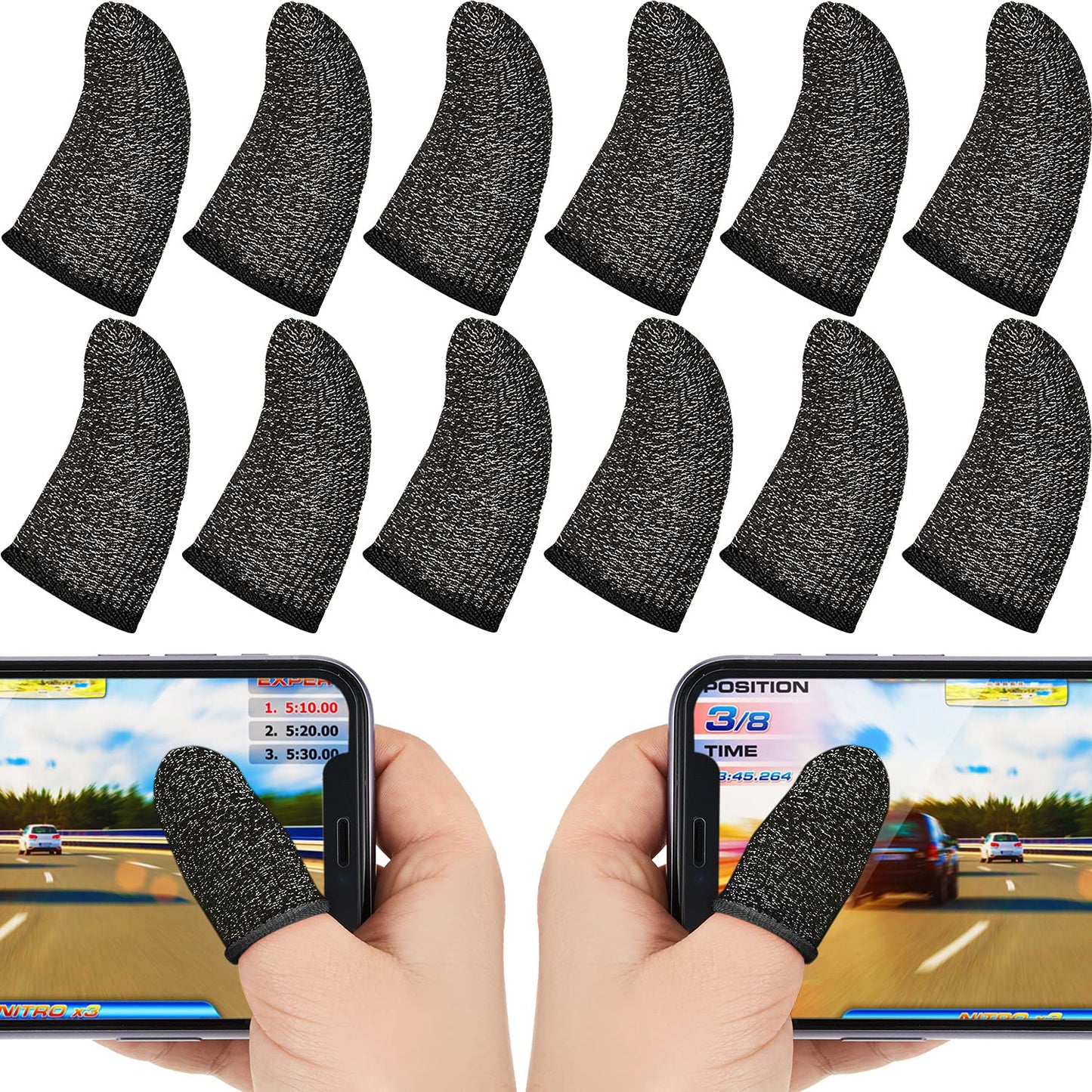 Thumb & Finger Sleeve or Mobile Gaming