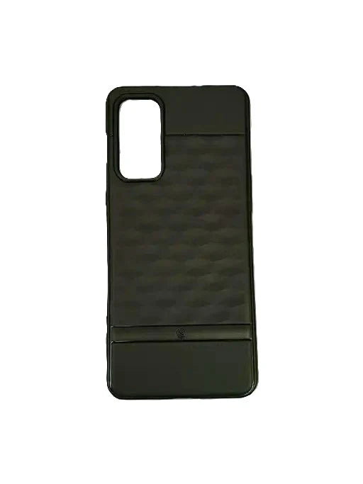 VAKIBO Parallax Design Black Coloured Made with Soft Rubber TPU Back Cover Case Camera Protection Ring Suitable for OnePlus 9R