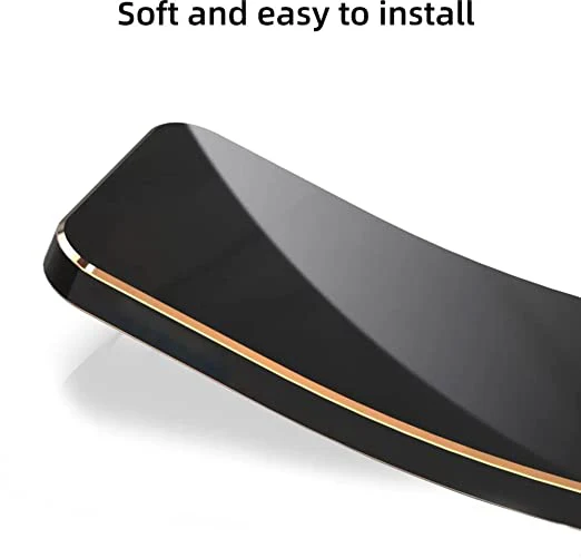 VAKIBO Golden Chrome Border Black Coloured Soft TPU Back Cover Case With Camera Protection Suitable for Mi Redmi 10 Prime