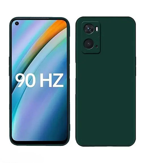 VAKIBO Green Coloured Back Cover Case Suitable for Oppo A76