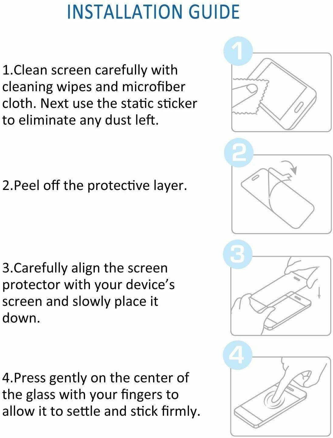 Super Premium Quality Tempered Glass Screen Guard Protector With Black Border Suitable For Samsung Galaxy M51