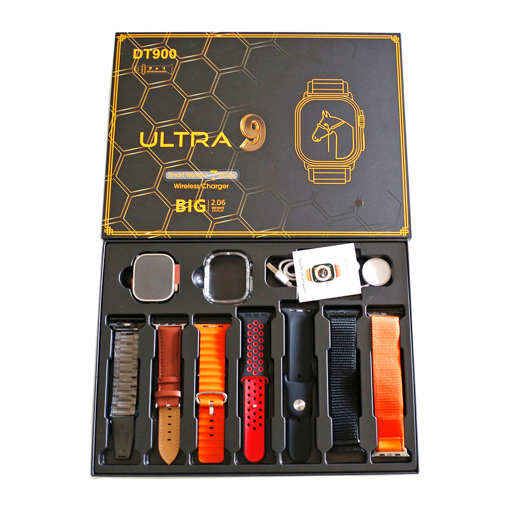 7 in 1 Smart Watch Black