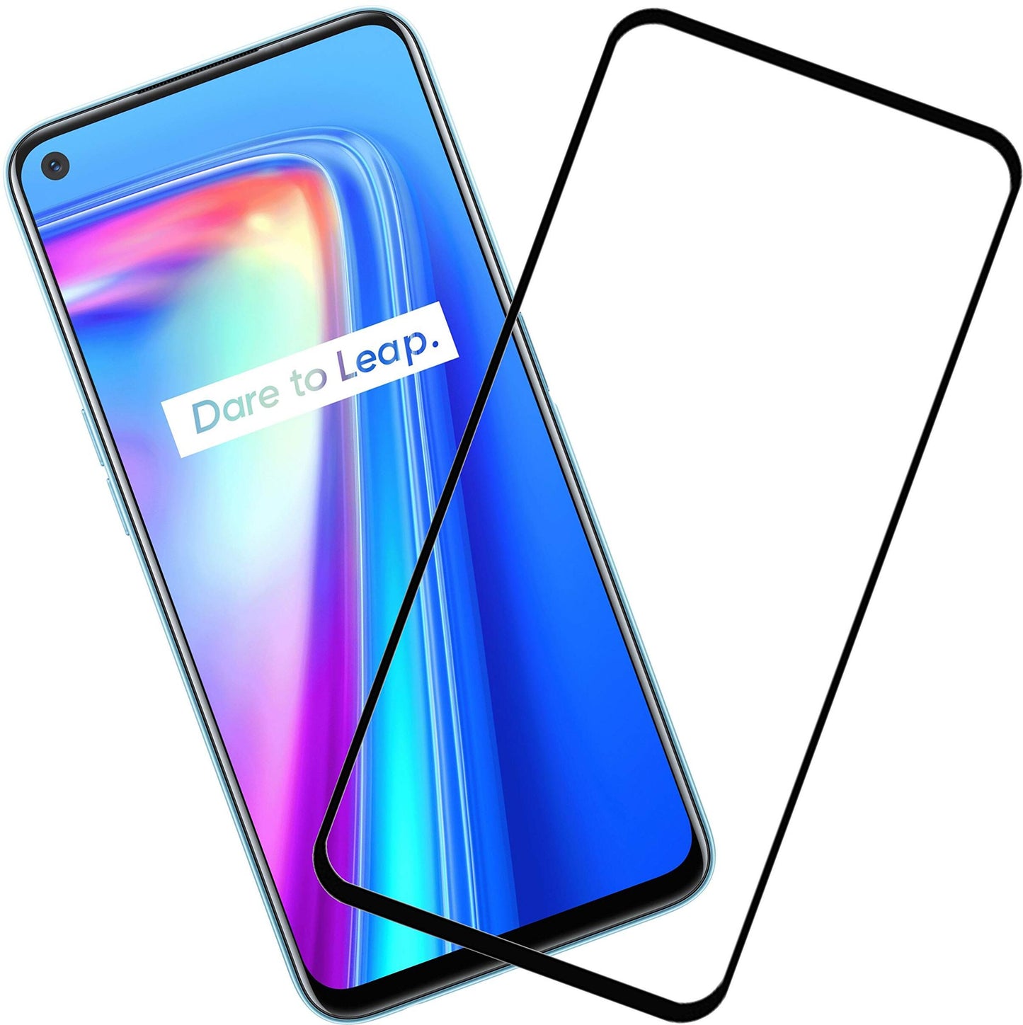 Super Premium Quality Tempered Glass Screen Guard Protector With Black Border Suitable For Realme GTMASTER