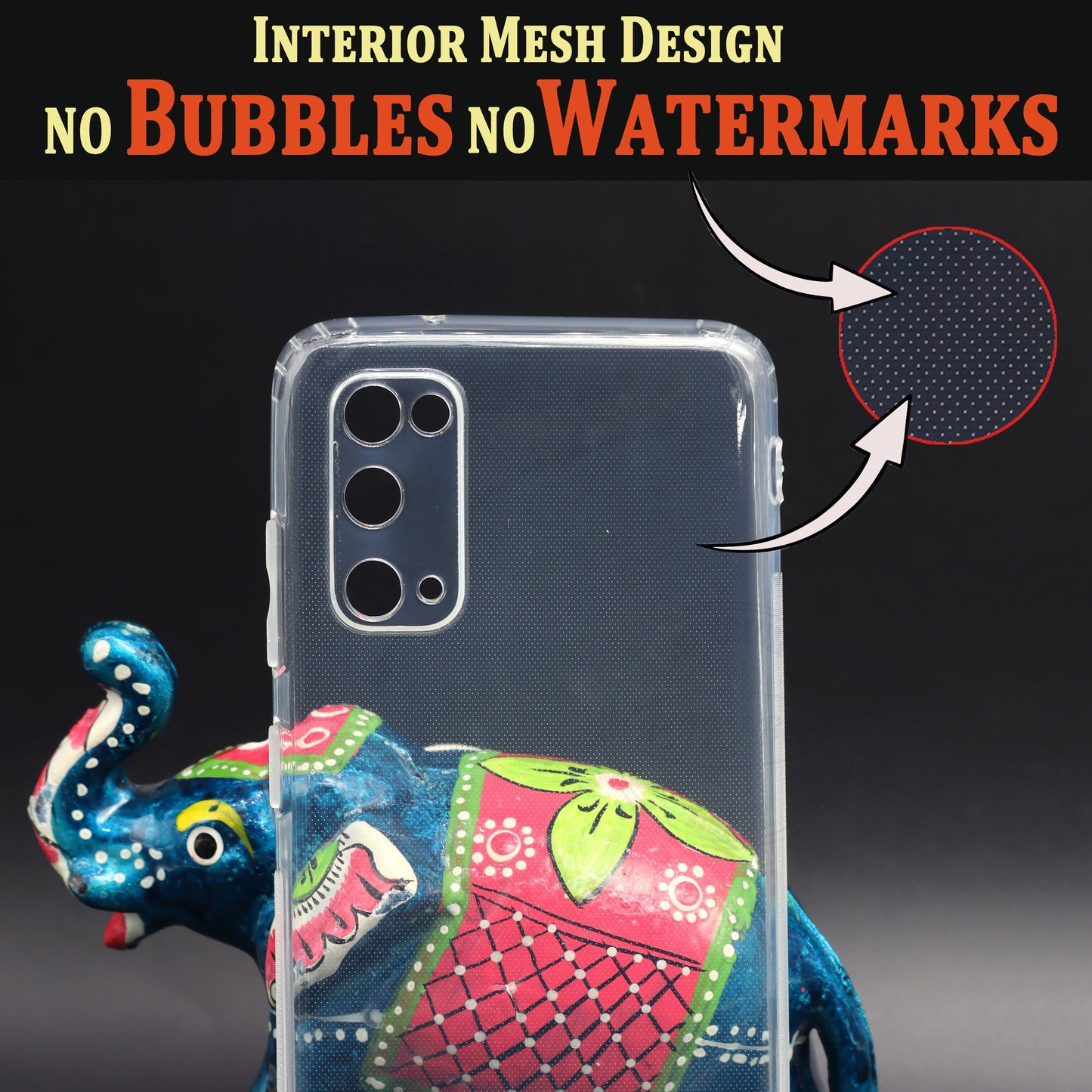 VAKIBO Super Premium Soft TPU Transparent Case With Dustplug,Side Grip,Corner Protection,lanyard Cuts,Camera Protection Suitable for Samsung S20