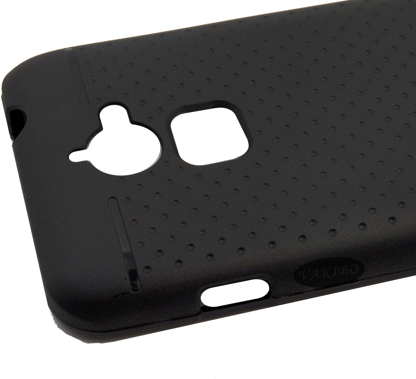 VAKIBO Dotted Design Black Coloured Soft TPU Back Cover Case Suitable for Coolpad Note 3 Lite