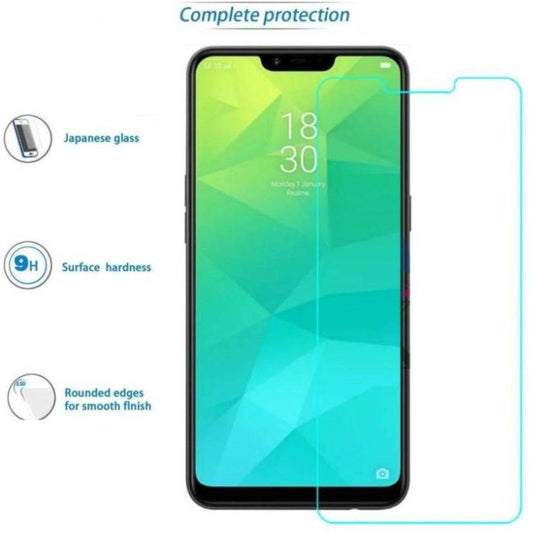 Super Premium Quality Tempered Glass Screen Guard Protector Suitable For Oppo A3s
