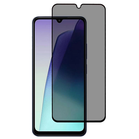 Super Premium Quality Tempered Glass Screen Guard Protector With Black Border Suitable For Mi Poco M7