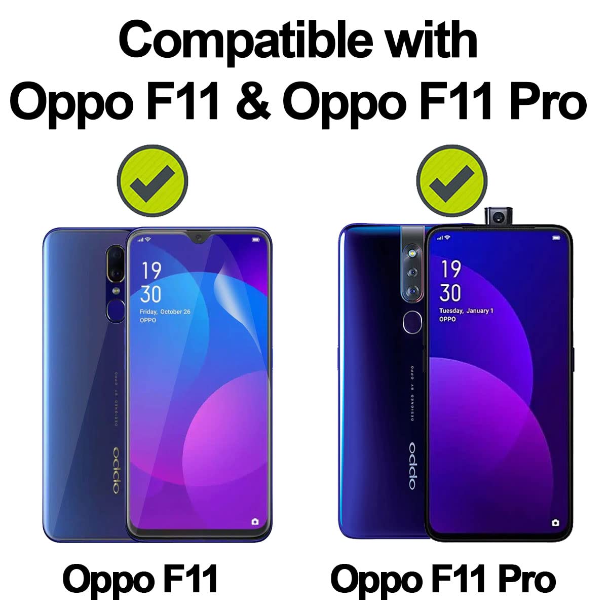 VAKIBO Super Premium Black Border Transparent Case With Corner Protection & Camera Protection Suitable for Oppo A9