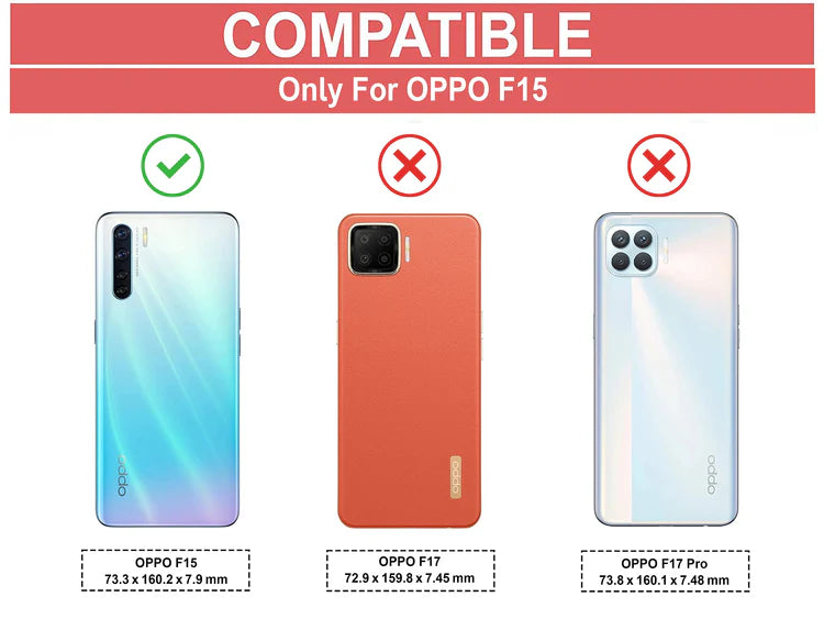 VAKIBO Super Premium Black Border Transparent Case With Corner Protection & Camera Protection Suitable for Oppo Reno 3