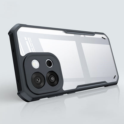 VAKIBO Best Selling Black and Transparent Coloured Made With Soft TPU and Acrylic Back Cover Case With 4 Corner and Camera Protection Suitable for OnePlus 13S