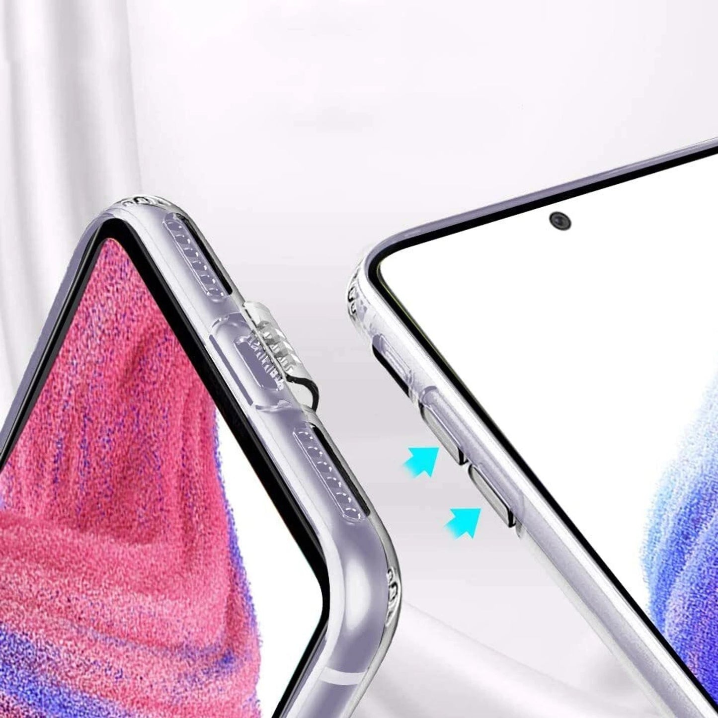 VAKIBO Premium Clear 1.5MM Thick Transparent Soft TPU Rubber Back Cover Case With Camera Protection Suitable for Vivo T3 Pro