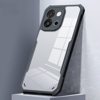 VAKIBO Best Selling Black and Transparent Coloured Made With Soft TPU and Acrylic Back Cover Case With 4 Corner and Camera Protection Suitable for OnePlus 13S