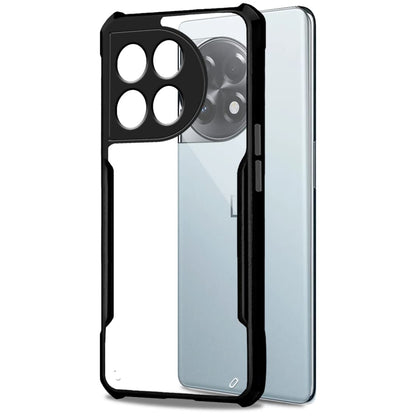 VAKIBO Super Premium Black Border Transparent Case With Corner Protection & Camera Protection Suitable for OnePlus Ace 2