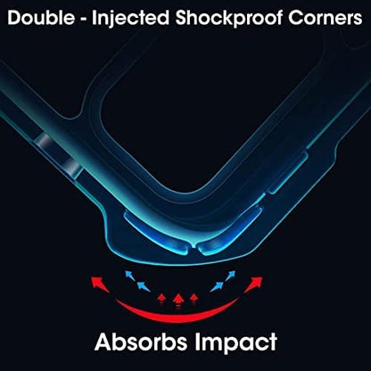VAKIBO Super Premium Black Border Transparent Case With Corner Protection & Camera Protection Suitable for Samsung A70S