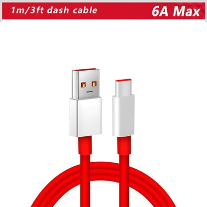 OnePlus Data Cable USB A To Type C(10A Red 1.5Meter)