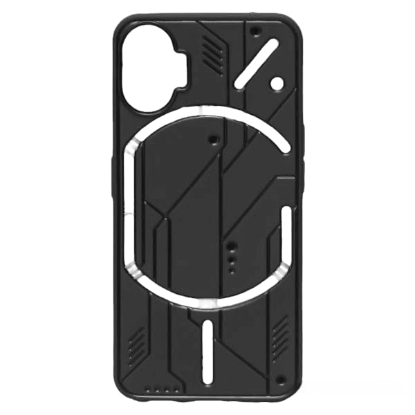 VAKIBO Black Coloured Back Cover Case Suitable for Nothing 2