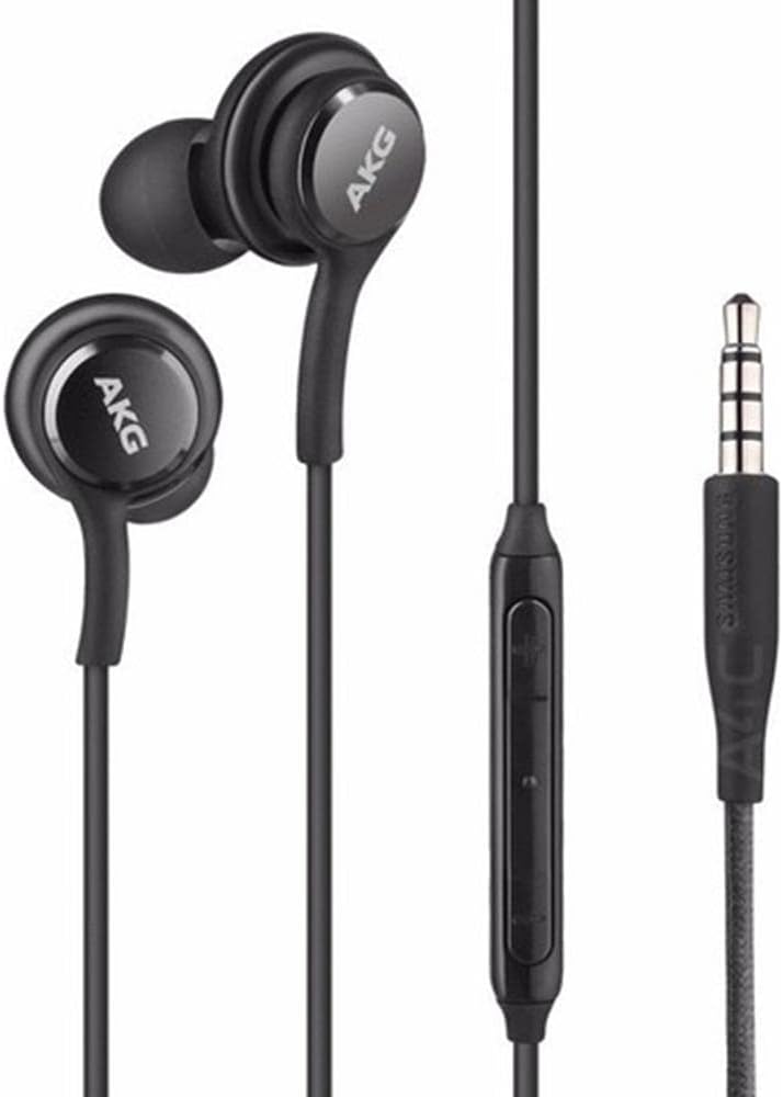 AKG Wired Earbuds 3.5mm in-Ear Earbud Headphones with Microphone for Music, Phone Calls, Work - Noise I Deep Bass
