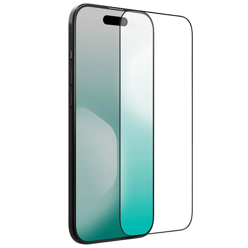 Super Premium Quality Tempered Glass Screen Guard Protector With Black Border Suitable For Apple iPhone 17 Air