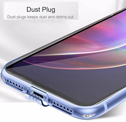 VAKIBO Premium Clear 1.5MM Thick Transparent Soft TPU Rubber Back Cover Case With Camera Protection Suitable for Oppo F23 5G