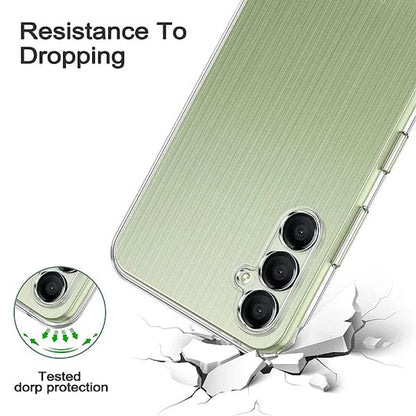 VAKIBO Premium Clear 1.5MM Thick Transparent Soft TPU Rubber Back Cover Case With Camera Protection Suitable for Samsung M34 5G