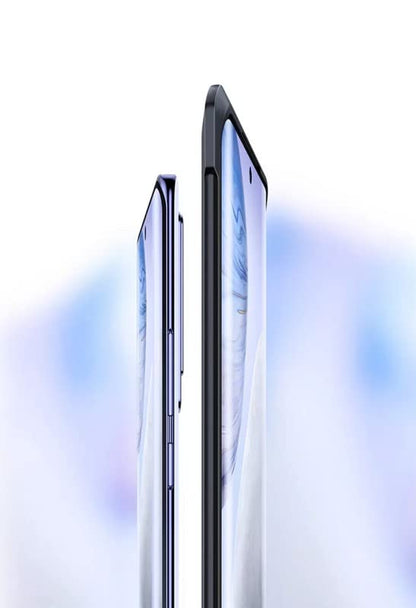 VAKIBO Best Selling Black and Transparent Coloured Made With Soft TPU and Acrylic Back Cover Case With 4 Corner and Camera Protection Suitable for Vivo X70 Pro Plus