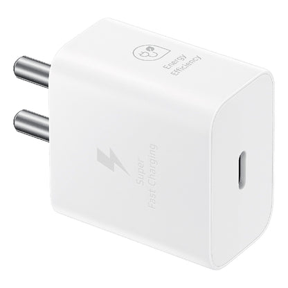 25W PD Charger Supported For All Samsung Models with C Type Charging ( Super Fast Charging)