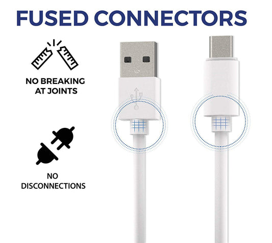 OPPO Data Cable USB A To Type C(8A White 1.5Meter)
