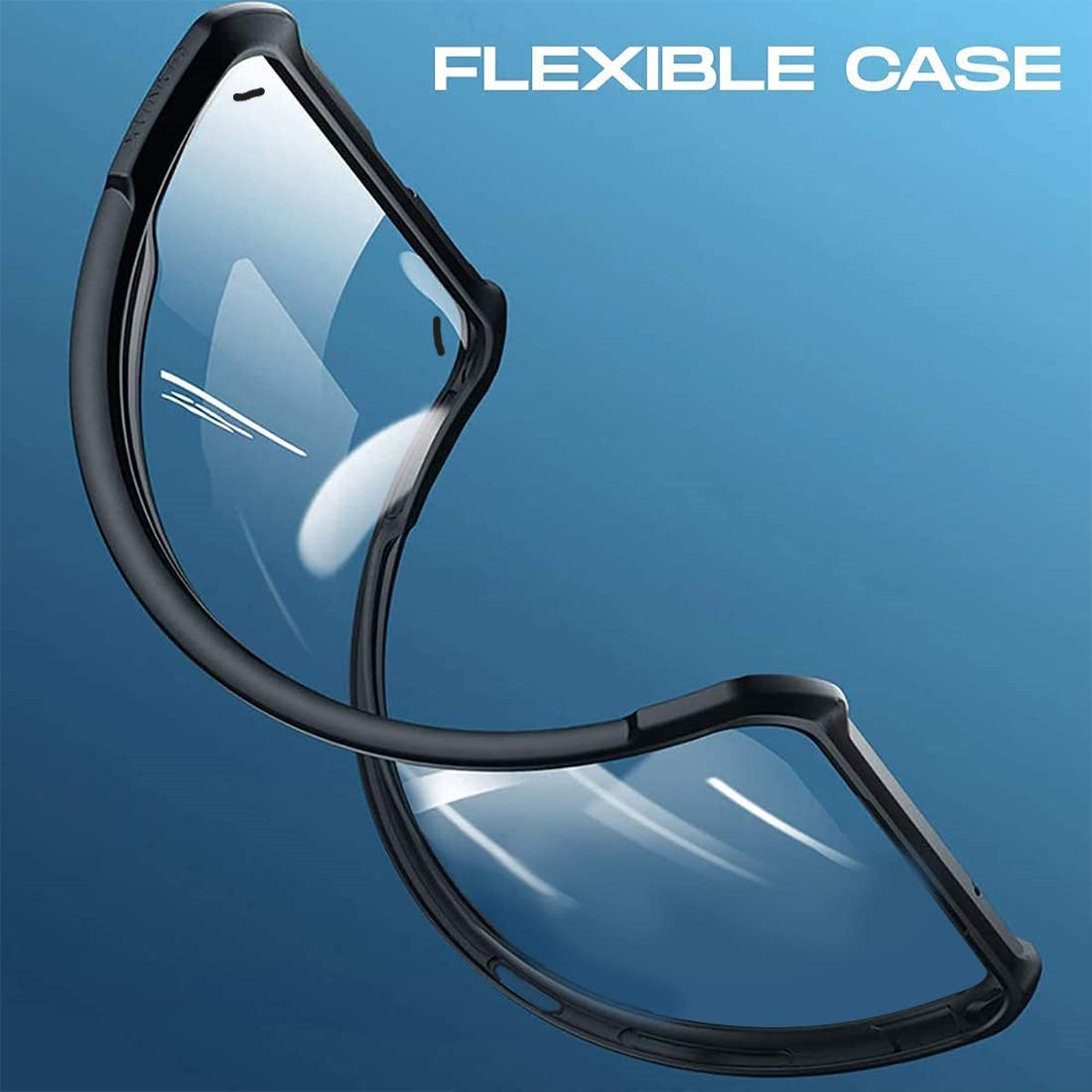 VAKIBO Best Selling Black and Transparent Coloured Made With Soft TPU and Acrylic Back Cover Case With 4 Corner and Camera Protection Suitable for Oppo F19