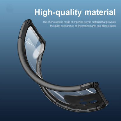 VAKIBO Best Selling Black and Transparent Coloured Made With Soft TPU and Acrylic Back Cover Case With 4 Corner and Camera Protection Suitable for Realme Narzo 50i