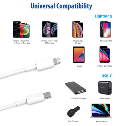 Treams TR 62 Short 30CM Data Cable For Type C TO Lightning