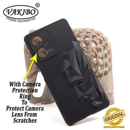 VAKIBO Bat Man 3D Mask Design Black Coloured Soft TPU Back Cover Case With Camera Protection Ring Suitable for Mi Poco X5 5G