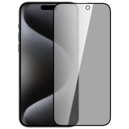 Super Premium Quality Tempered Glass Screen Guard Protector With Black Border Suitable For iPhone 15 PRO
