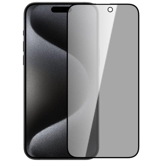 Super Premium Quality Tempered Glass Screen Guard Protector With Black Border Suitable For iPhone 15 PRO