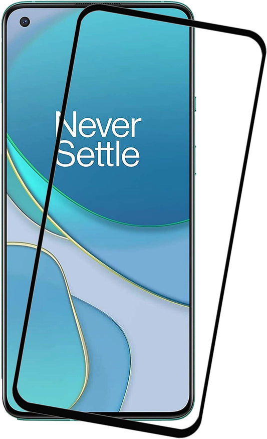 Super Premium Quality Tempered Glass Screen Guard Protector With Black Border Suitable For OnePlus Nord CE