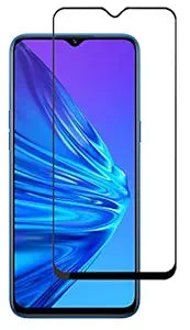 Super Premium Quality Tempered Glass Screen Guard Protector With Black Border Suitable For Oppo A12