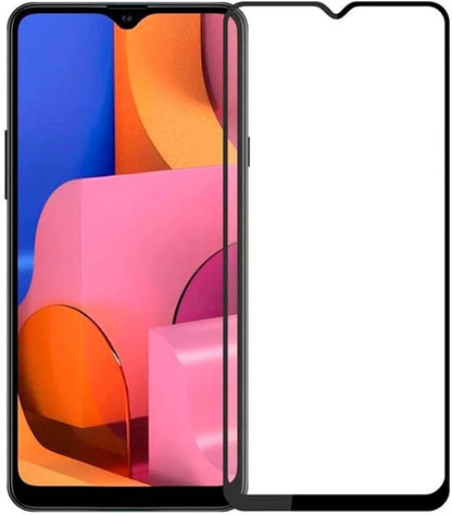 Super Premium Quality Tempered Glass Screen Guard Protector With Black Border Suitable For Oppo A9