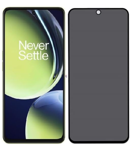 Super Premium Quality Tempered Glass Screen Guard Protector With Black Border Suitable For OnePlus Nord CE3 Lite