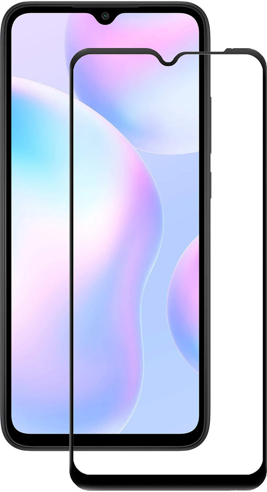 Super Premium Quality Tempered Glass Screen Guard Protector With Black Border Suitable For Mi Poco C31