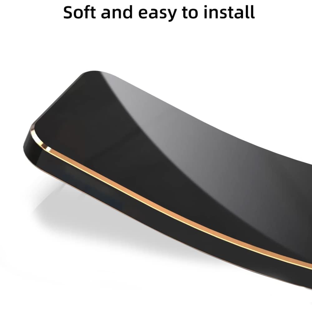 VAKIBO Golden Chrome Border Black Coloured Soft TPU Back Cover Case With Camera Protection Suitable for Realme 10 Pro