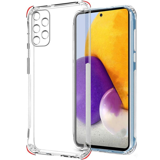 VAKIBO Premium Clear 1.5MM Thick Transparent Soft TPU Rubber Back Cover Case With Camera Protection Suitable for Samsung Galaxy A32 4G
