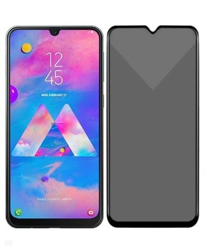 Super Premium Quality Tempered Glass Screen Guard Protector With Black Border Suitable For Samsung Galaxy M30