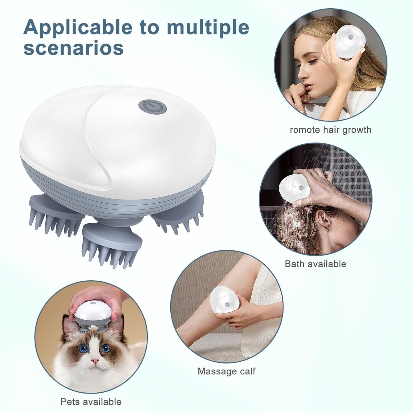 Realxing Smart Scalp Massager