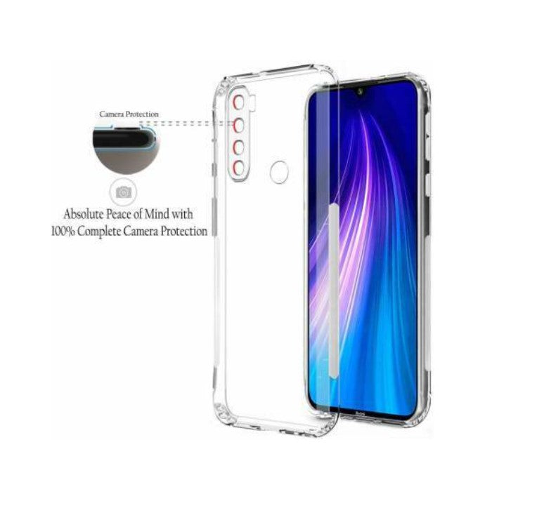 VAKIBO Premium Clear 1.5MM Thick Transparent Soft TPU Rubber Back Cover Case With Camera Protection Suitable for Realme Narzo 10