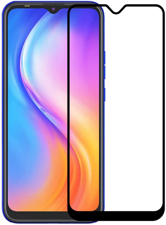Super Premium Quality Tempered Glass Screen Guard Protector With Black Border Suitable For Tecno Spark Go 2023
