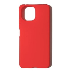VAKIBO Red Coloured Back Cover Case Suitable for Mi 11 Lite NE