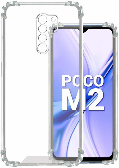 VAKIBO Super Premium Soft TPU Transparent Case With Dustplug,Side Grip,Corner Protection,lanyard Cuts,Camera Protection Suitable for Mi Redmi 9 Prime