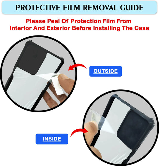 VAKIBO Best Selling Black and Transparent Coloured Made With Soft TPU and Acrylic Back Cover Case With 4 Corner and Camera Protection Suitable for Samsung Galaxy S25 Edge