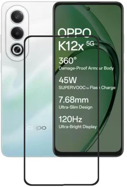 Oppo K12x Tempered Glass