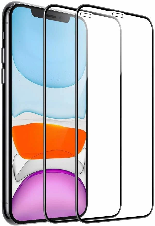Super Premium Quality Tempered Glass Screen Guard Protector With Black Border Suitable For iPhone 11/iPhone XR